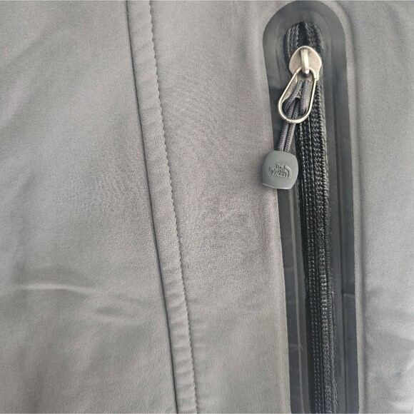 The North Face Apex Soft Shell Jacket Sz XXL Gray Windproof Fleece Lined Outdoor - Picture 9 of 16